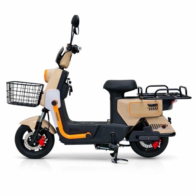 Electric Scooter with Seat and Front Basket, 1000W, 72V 20Ah Battery